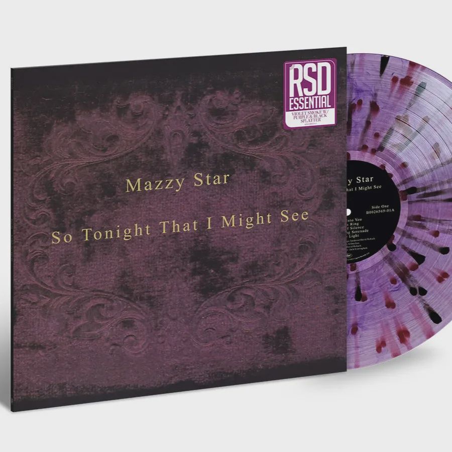 MAZZY STAR – SO TONIGHT THAT I MIGHT SEE (INDIE EXCLUSIVE VIOLET &amp; BLACK SPLATTER) (NEW VINYL)