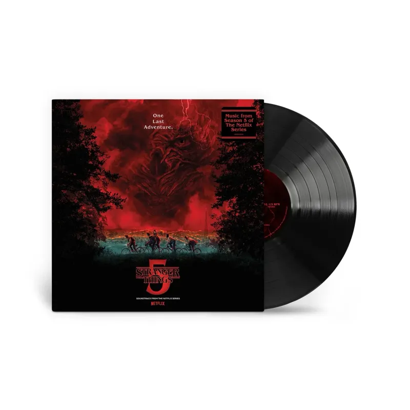 VARIOUS - STRANGER THINGS 5 (SOUNDTRACK FROM THE NETFLIX SERIES) (BLACK VINYL)