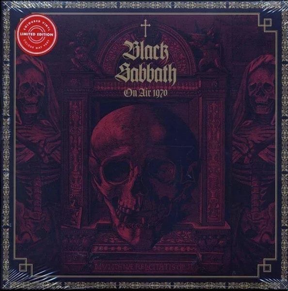 BLACK SABBATH - ON AIR 1970 (12" RED VINYL) (LIMITED EDITION)