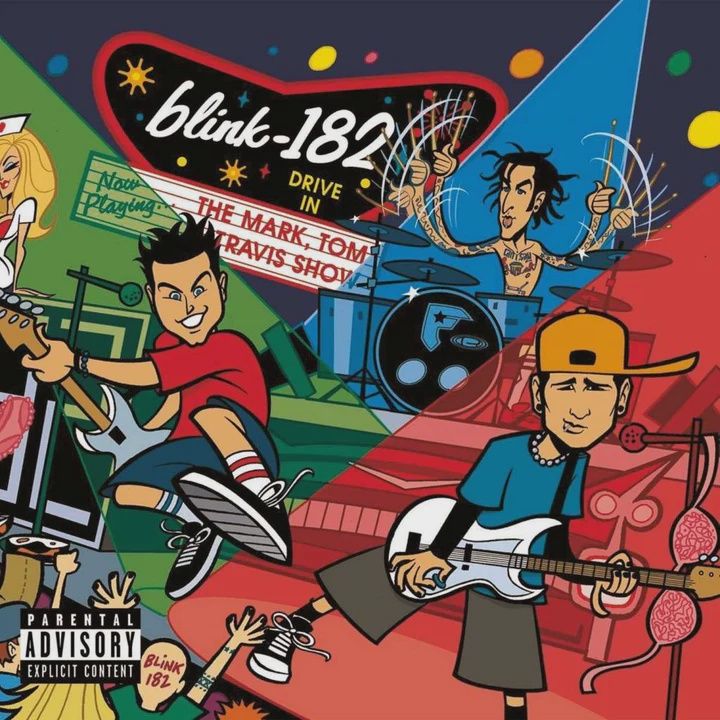 BLINK 182 - THE MARK, TOM &amp; TRAVIS SHOW (2LP)