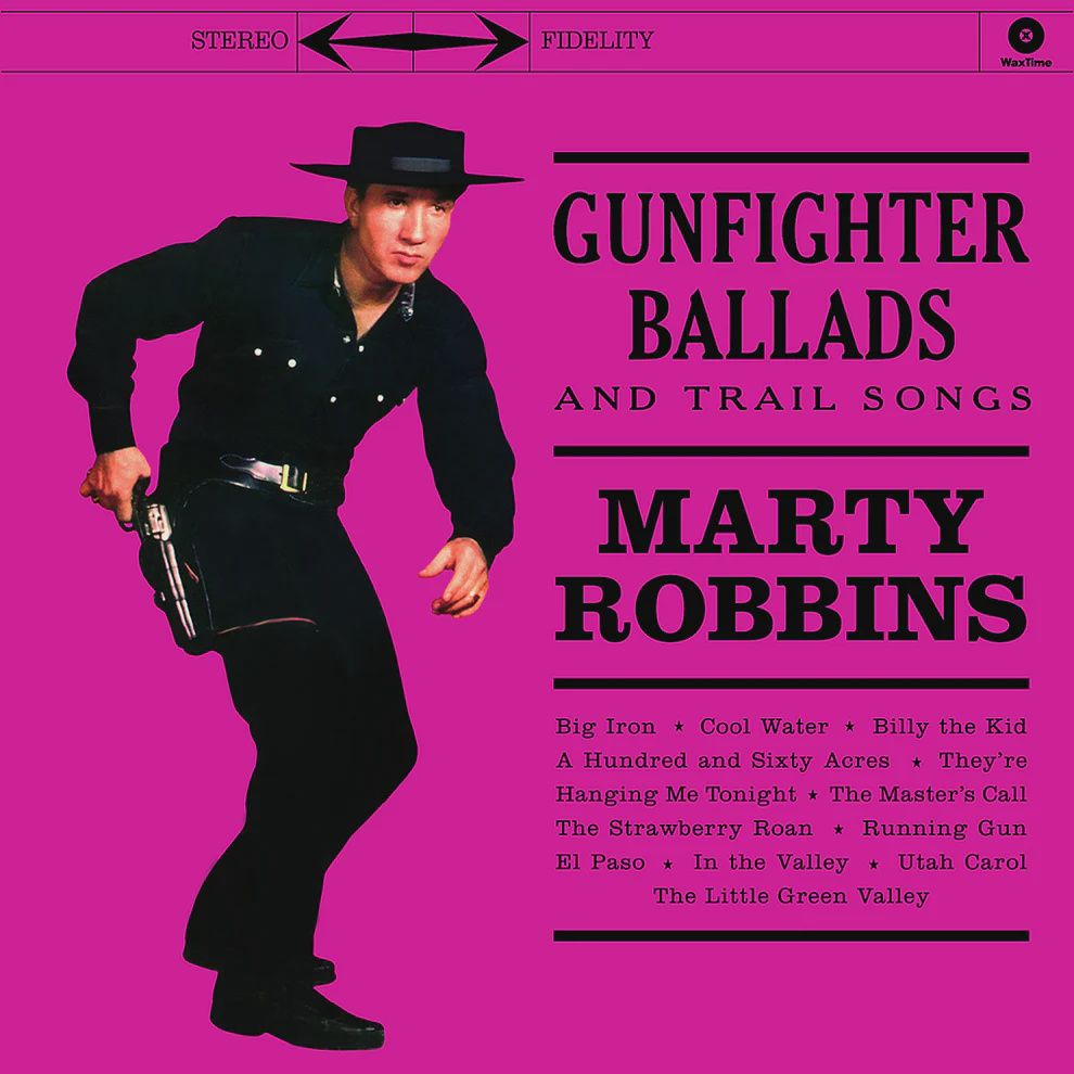 ROBBINS, MARTY - GUNFIGHTER BALLADS &amp; TRAIL SONGS (CRYSTAL CLEAR VINYL)