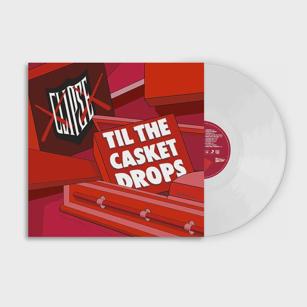 CLIPSE - TIL THE CASKET DROPS (WHITE VINYL) (LP)