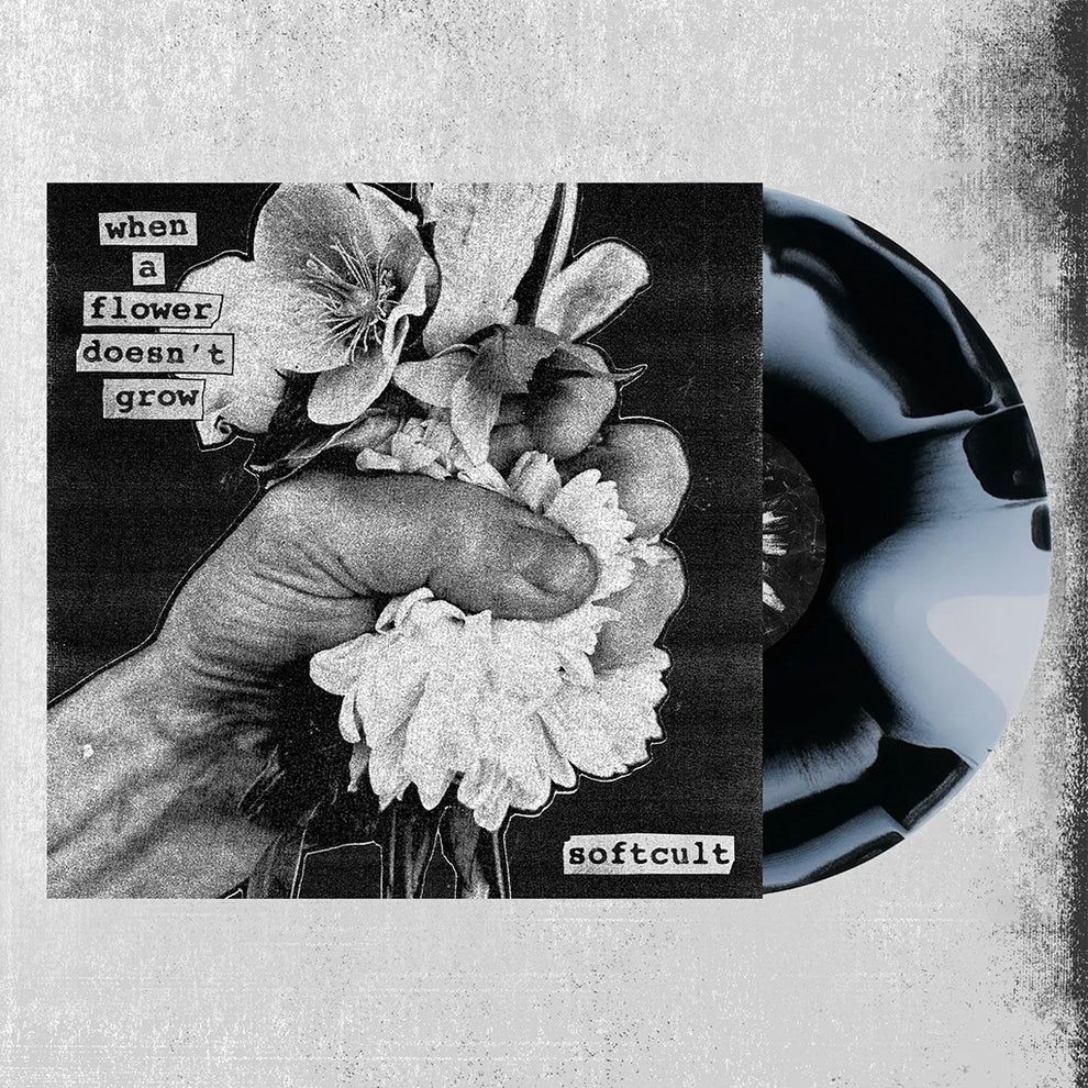 SOFTCULT - WHEN A FLOWER DOESN'T GROW (BLACK &amp; GREY VINYL-INDIE EXCL.)