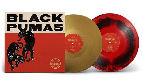 BLACK PUMAS - BLACK PUMAS (2LP MARBLE GOLD-RED-BLACK VINYL W/BONUS)