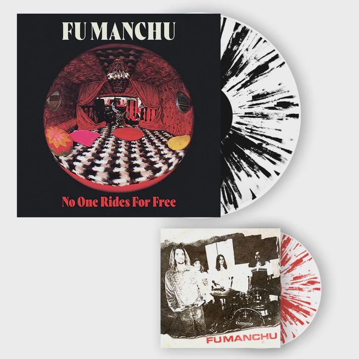 FU MANCHU - NO ONE RIDES FOR FREE (LP+7-INCH-SPLATTER COLOURED)