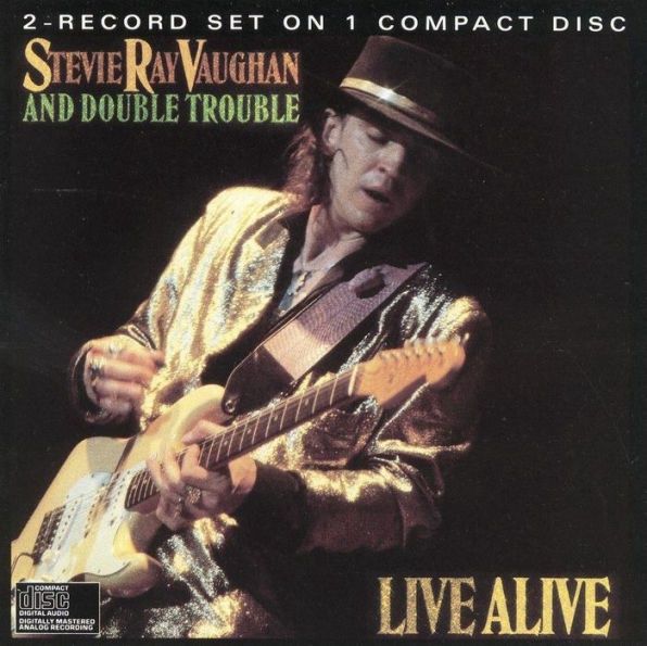 STEVIE RAY VAUGHAN AND DOUBLE TROUBLE - LIVE ALIVE (2LP 180G VINYL RECORD)