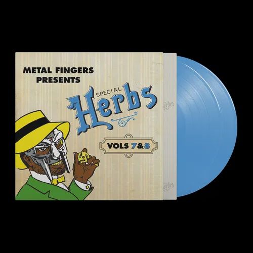 MF DOOM - METAL FINGERS PRESENTS: SPECIAL HERBS VOL. 7 &amp; 8 (SKY BLUE VINYL)
