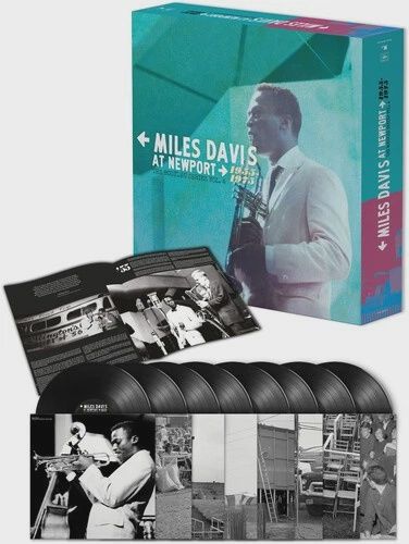 MILES DAVIS - AT THE NEWPORT 1955-1975 [THE BOOTLEG SERIES VOL.4] (8-LP + BOOKLET) (BOX SET)