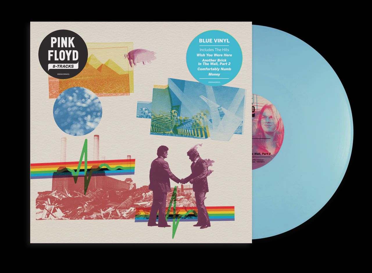 PINK FLOYD - 8-TRACKS (LP - BABY BLUE VINYL)