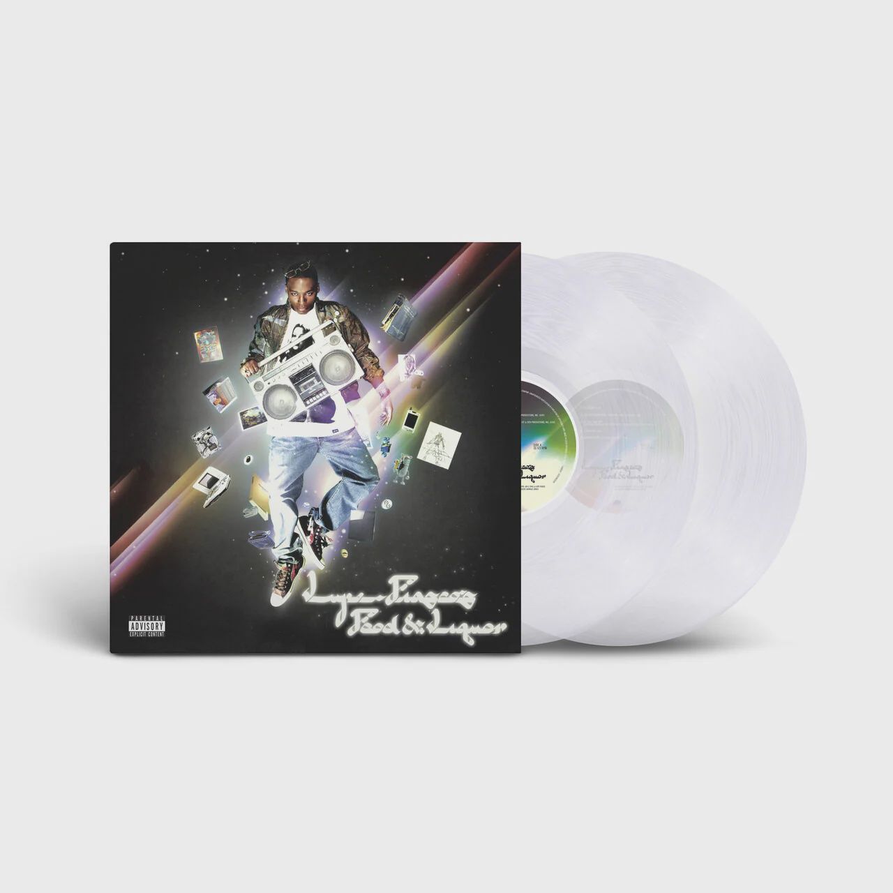 LUPE FIASCO - FOOD &amp; LIQUOR (CLEAR VINYL) - 2LP