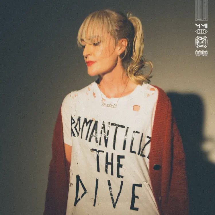 METRIC - ROMANTICIZE THE DIVE (INDIE EXCLUSIVE METALLIC SILVER)