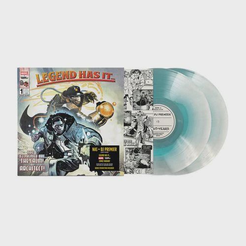 NAS LIGHT-YEARS (MARVEL VARIANT WHITE/BLUE MARBLE) - LP