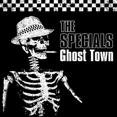 THE SPECIALS - GHOST TOWN (BLACK/WHITE SPLATTER VINYL)