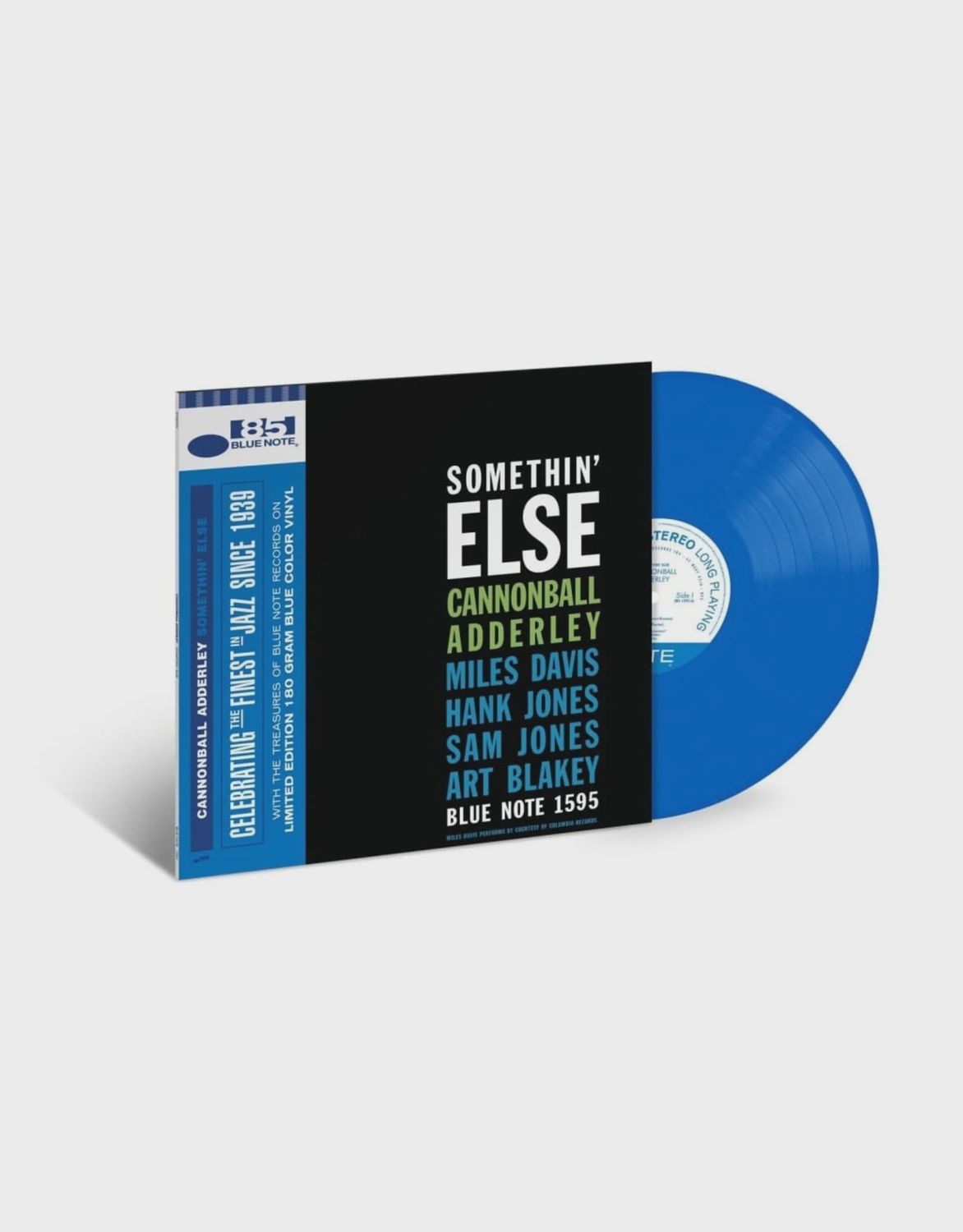 CANNONBALL ADDERLEY - SOMETHIN' ELSE ("85TH ANNIVERSARY / BLUE VINYL)