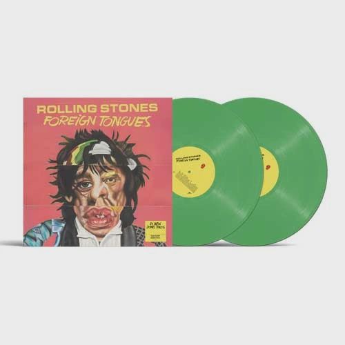THE ROLLING STONES - FOREIGN TONGUES INDIE EXCLUSIVE 180G 2LP (INDIE EXCLUSIVE GREEN VINYL)