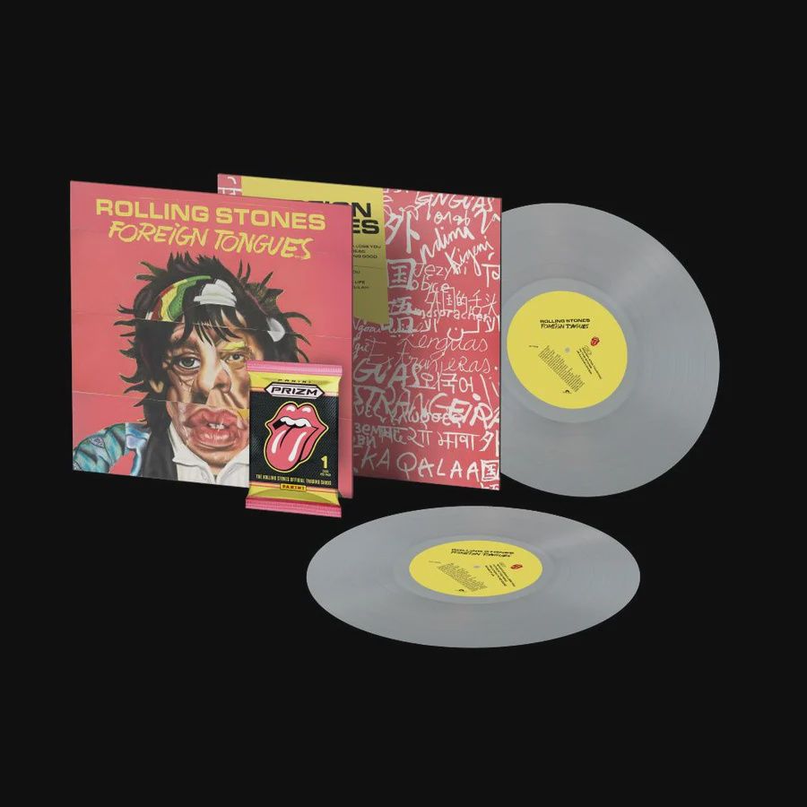 THE ROLLING STONES - FOREIGN TONGUES [INDIE EXCLUSIVE 2LP-180G ULTRA CLEAR W/ TRADING CARDS) [ARRIVING LATE FROM LABEL]