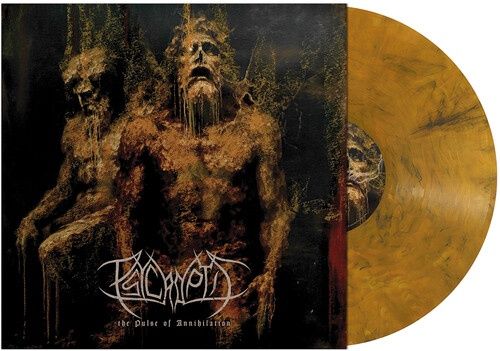 PSYCROPTIC - THE PULSE OF ANNIHILATION (AMBER MARBLE VINYL)