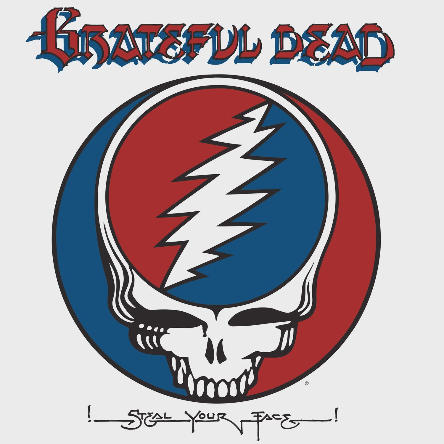 GRATEFUL DEAD - STEAL YOUR FACE (50TH ANNIVERSARY REMASTER) (2LP GRATEFUL RED AND STEALIE BLUE VINYL) [JULY 24, 2026]