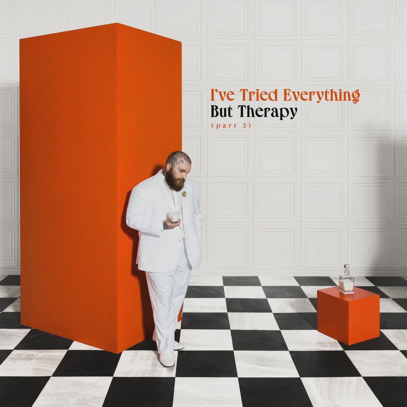 TEDDY SWIMS - I'VE TRIED EVERYTHING BUT THERAPY (PART 2) [SOLID TANGERINE COLORED VINYL]
