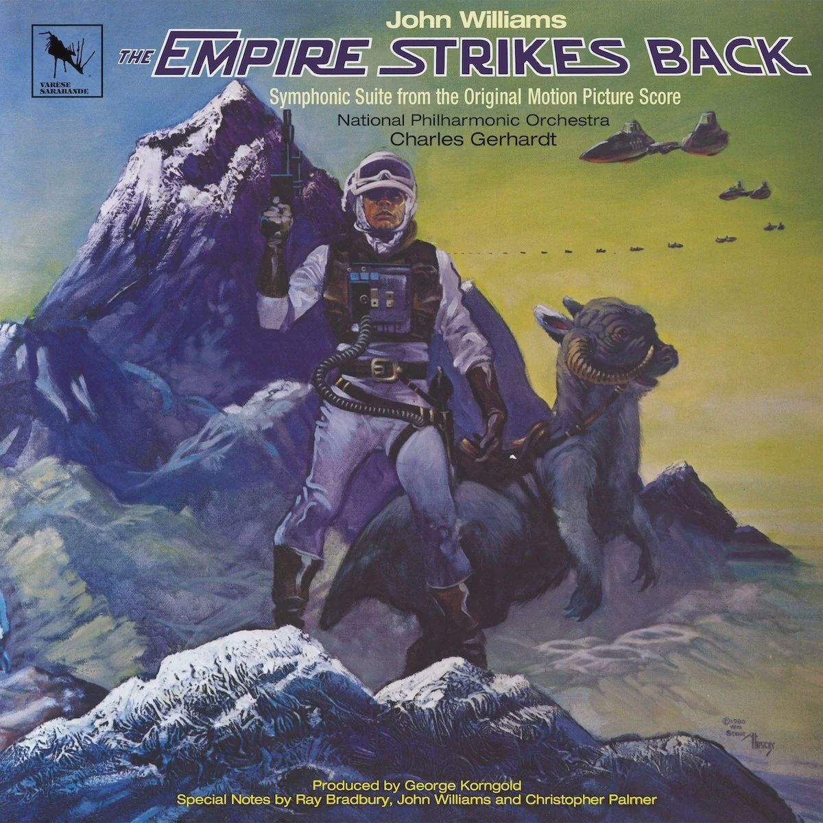 JOHN WILLIAMS / CHARLES GERHARDT / NATIONAL PHILHARMONIC ORCHESTRA - THE EMPIRE STRIKES BACK (VINYL LP)