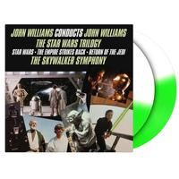 JOHN WILLIAMS- JOHN WILLIAMS CONDUCTS - THE STAR TRILOGY (HALF GREEN HALF WHITE/LIMITED EDITION))