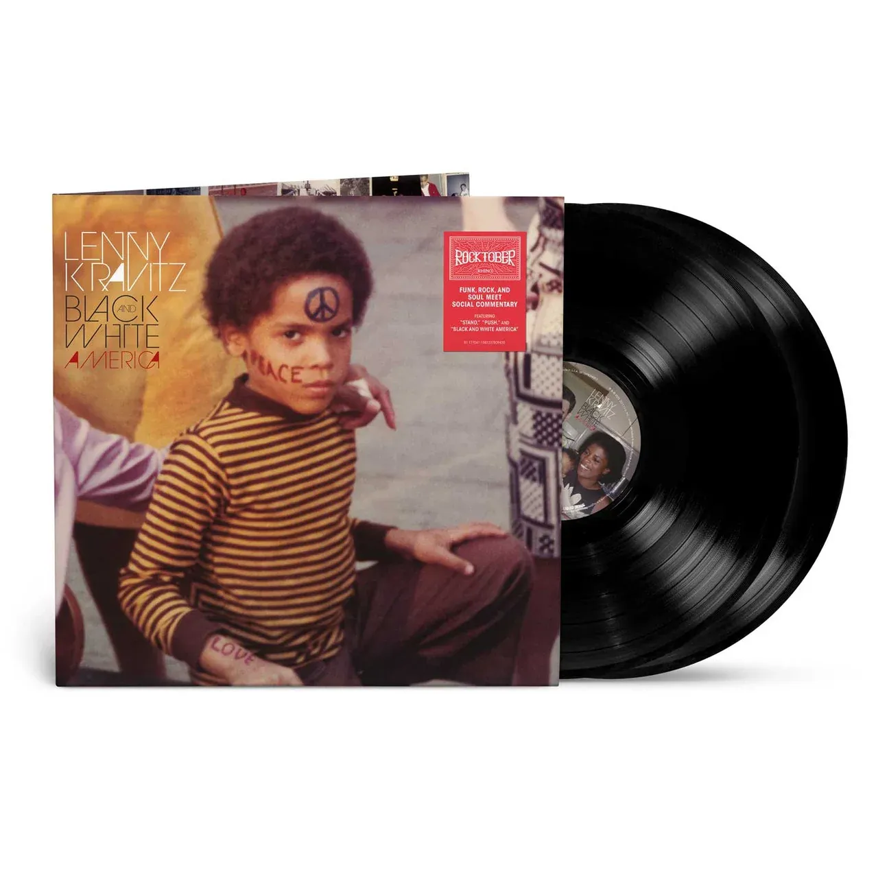 LENNY KRAVITZ - BLACK &amp; WHITE AMERICA (ROCKTOBER 2025 BRICK &amp; MORTAR EXCLUSIVE) - LP