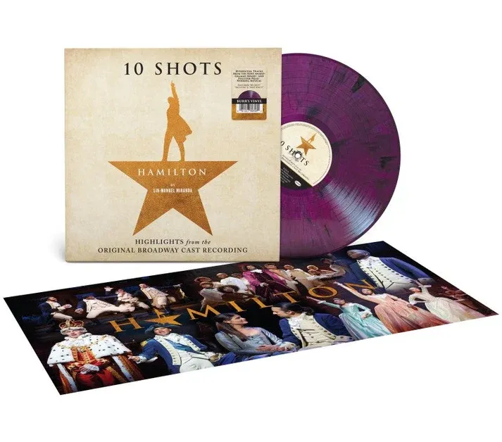SOUNDTRACK - HAMILTON: 10 SHOTS (HIGHLIGHTS FROM BROADWAY CAST RECORDING) [BURR'S PURPLE VINYL]