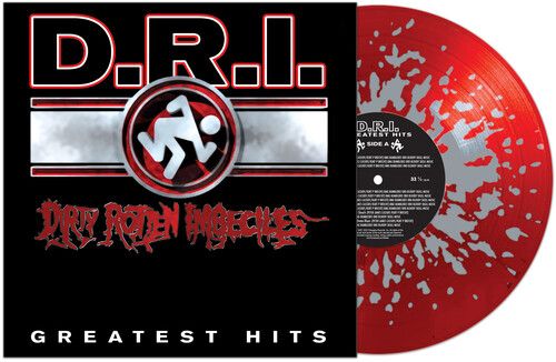 D.R.I -GREATEST HITS (LIMITED EDITION RED/SILVER SPLATTER VINYL)