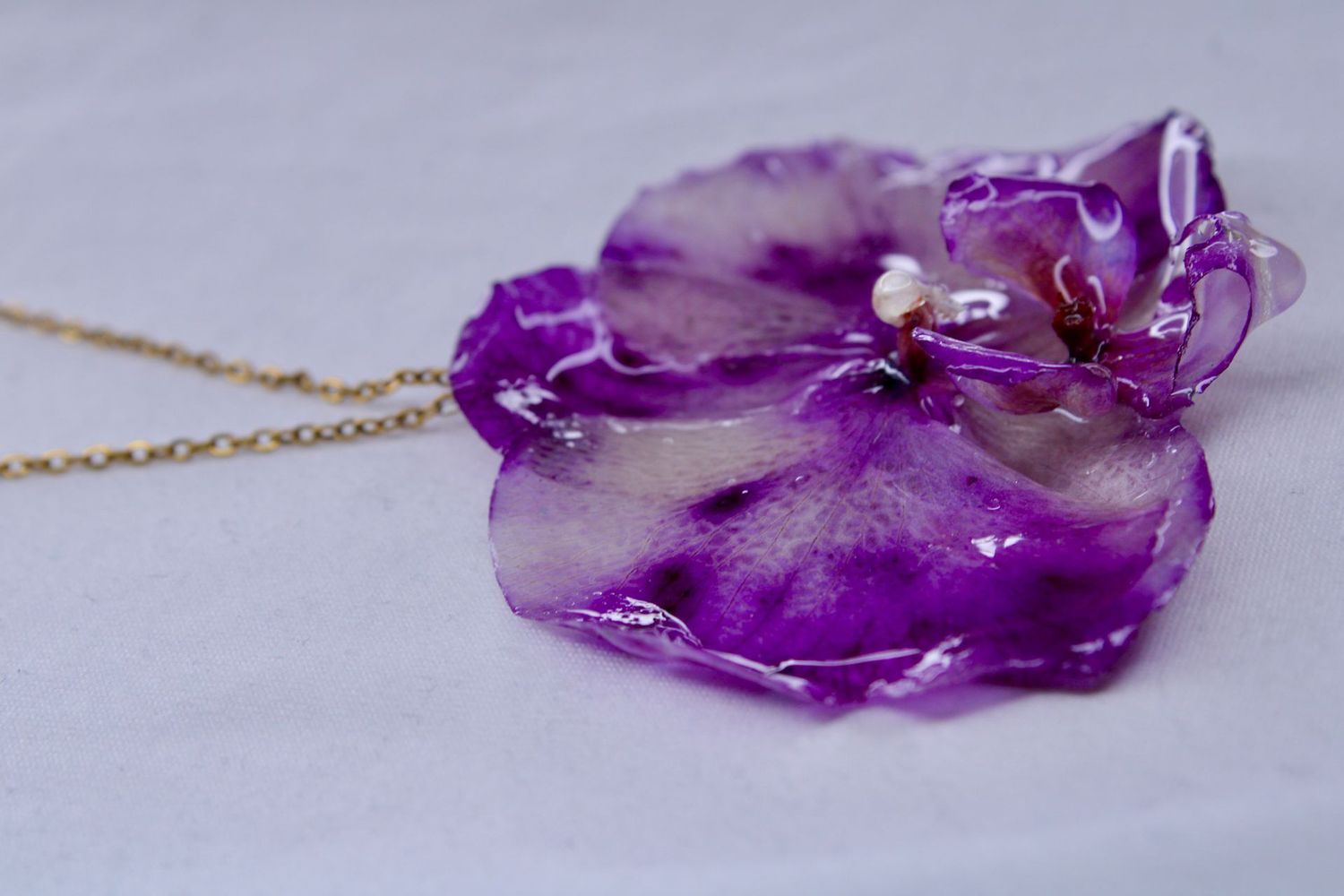 Royal Orchid Necklace