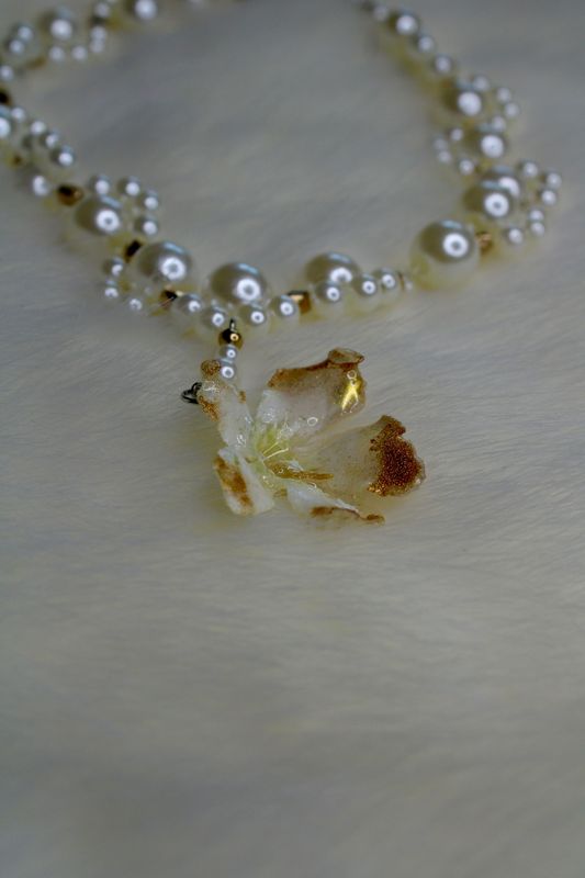 Popcorn Caramel Necklace