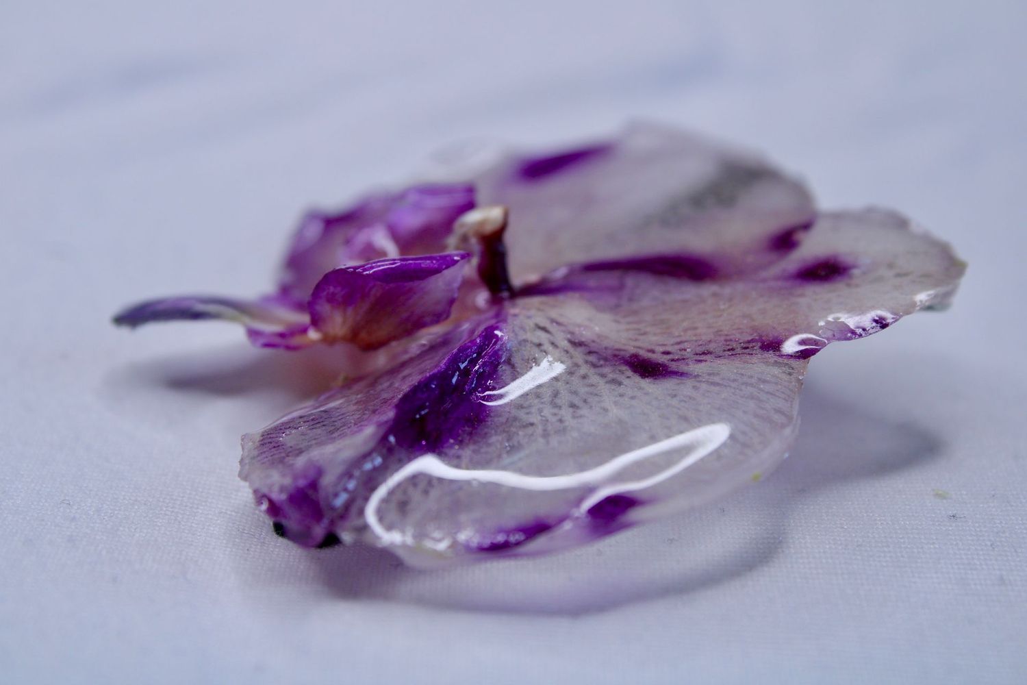Blooming Orchid Hair Clip