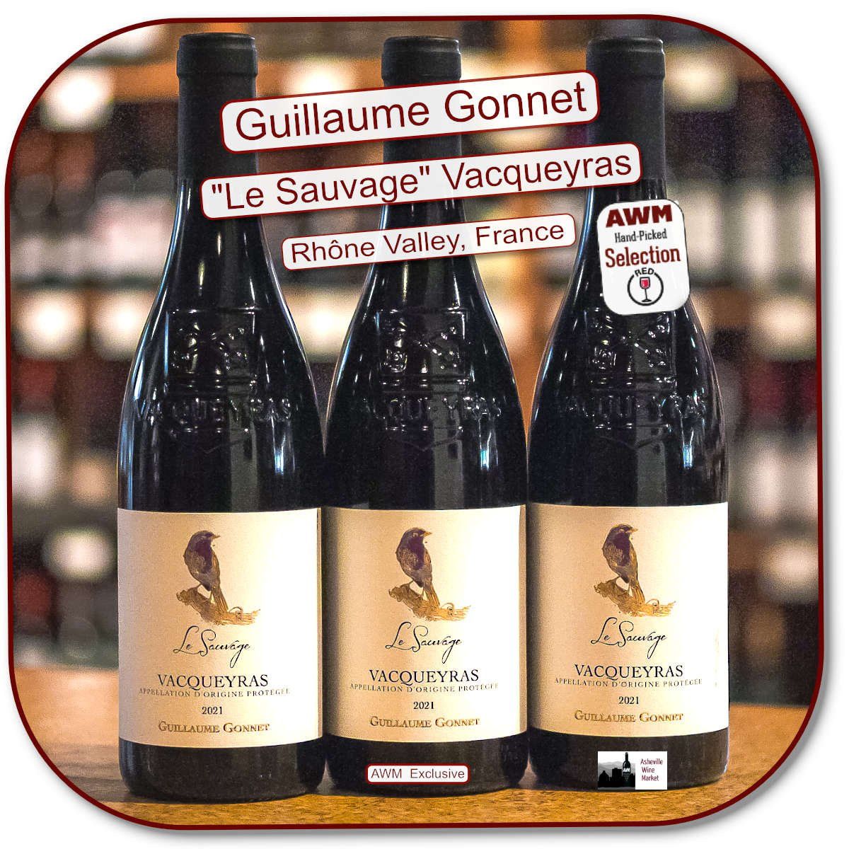 Guillaume Gonnet Vacqueyras Le Sauvage 21