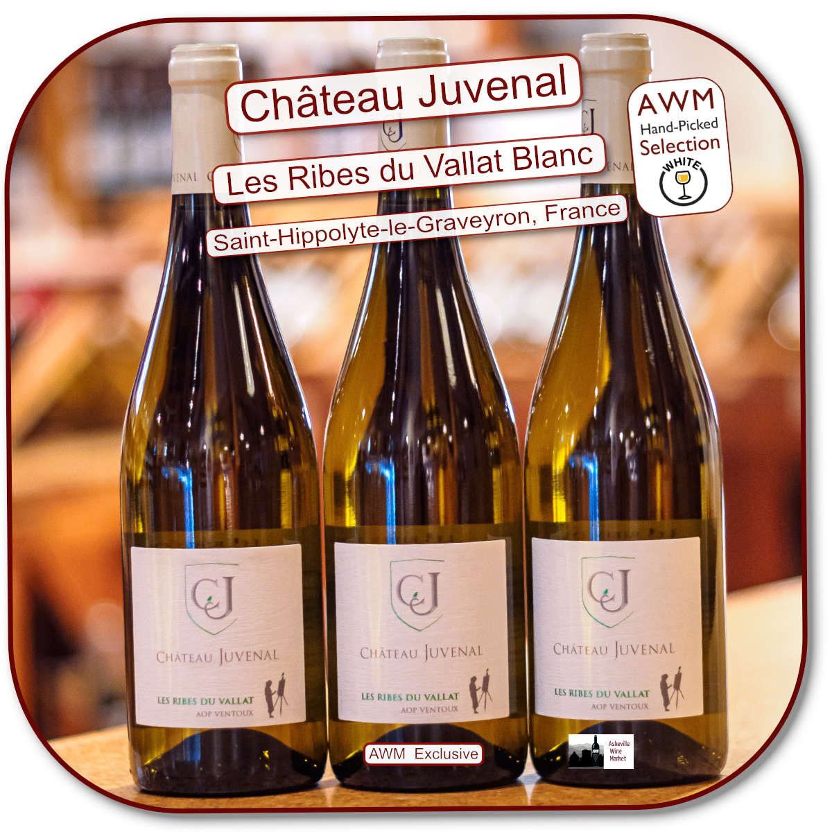 Ch Juvenal Ribes du Vallat BLANC  23