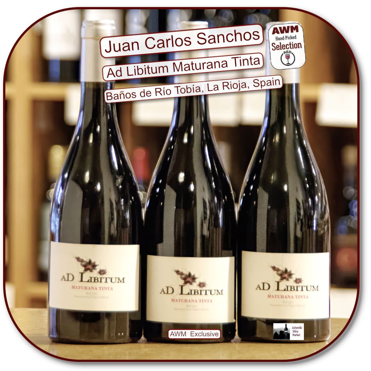 Bodegas Juan Carlos Sancha Ad Libitum Maturana Tinta 2023