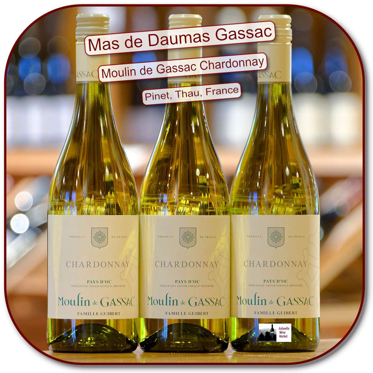 Moulin Gassac Chardonnay Pays d'Oc 25