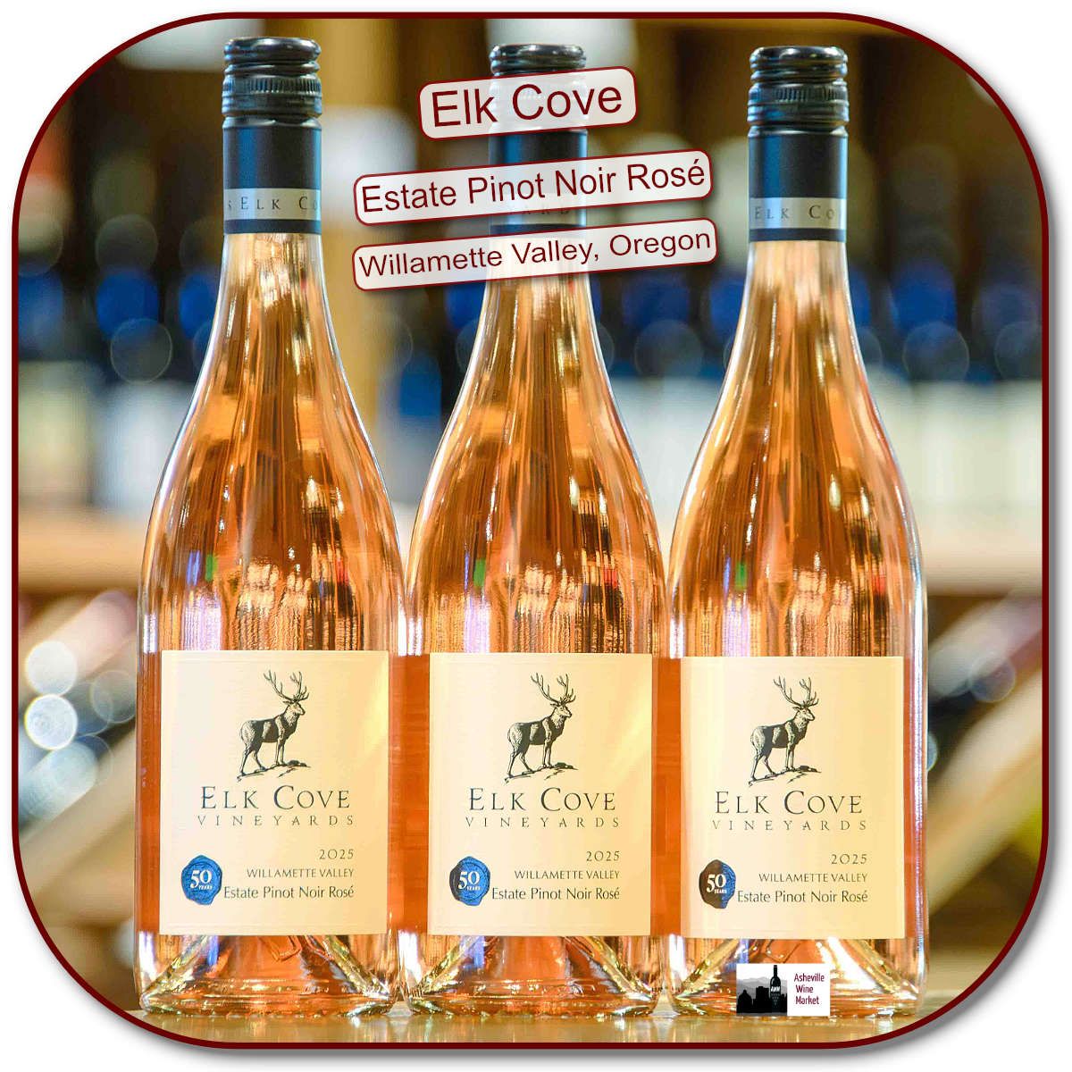 Elk Cove Pinot Noir Rose 25
