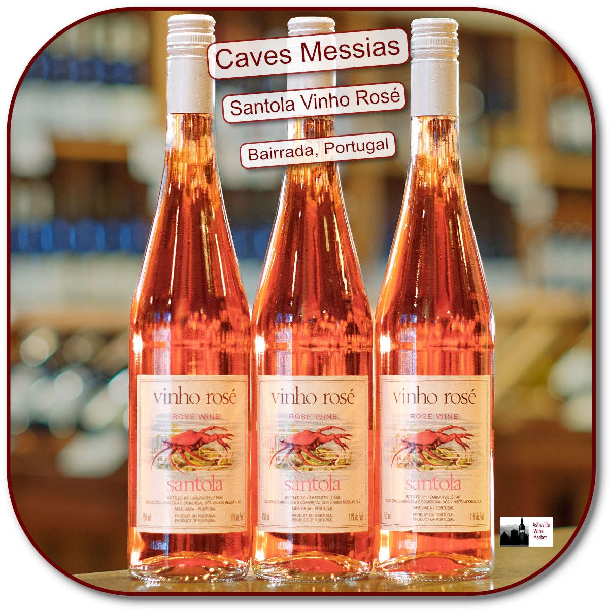 Caves Messias  'Santola Rose" Vinho Verde 24