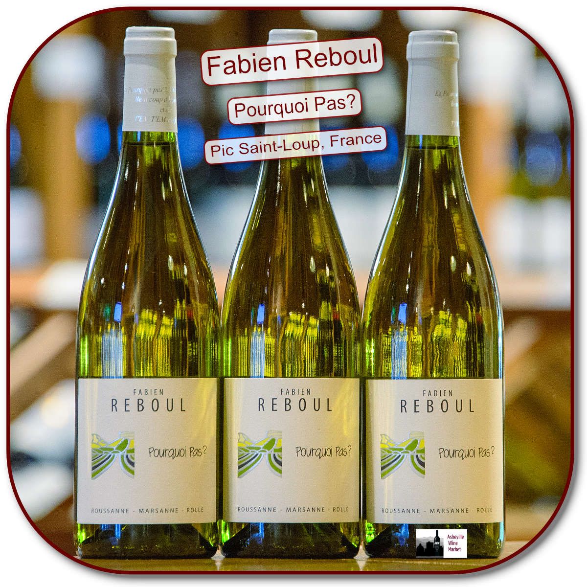 Chateau de Valflaunes Porqoui Pas White Blend 24