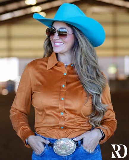 CANYON STRETCH SUEDE PERFORMANCE RODEO SHIRT