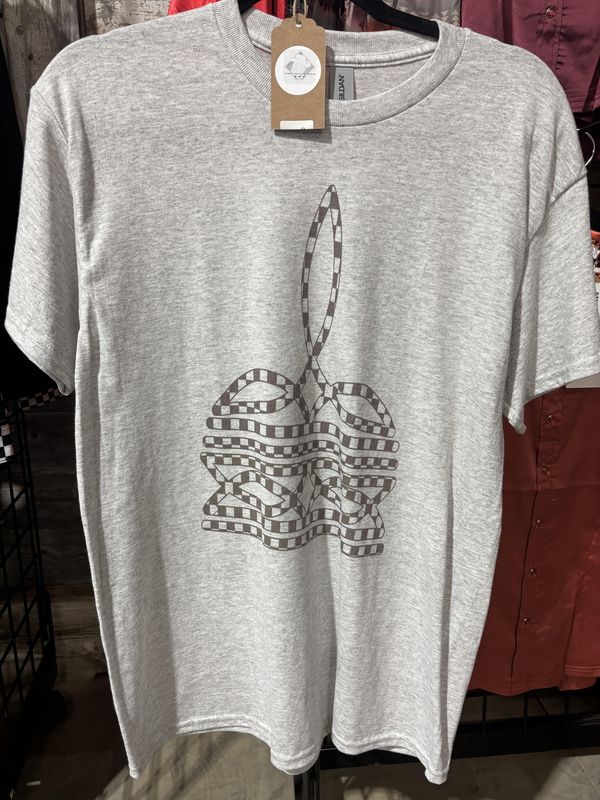 Checkered Bootstitch Tee