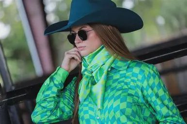 Wild Rag, Color: Lime Green