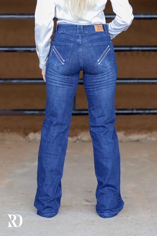 YOAKUM TROUSERS MEDIUM WASH
