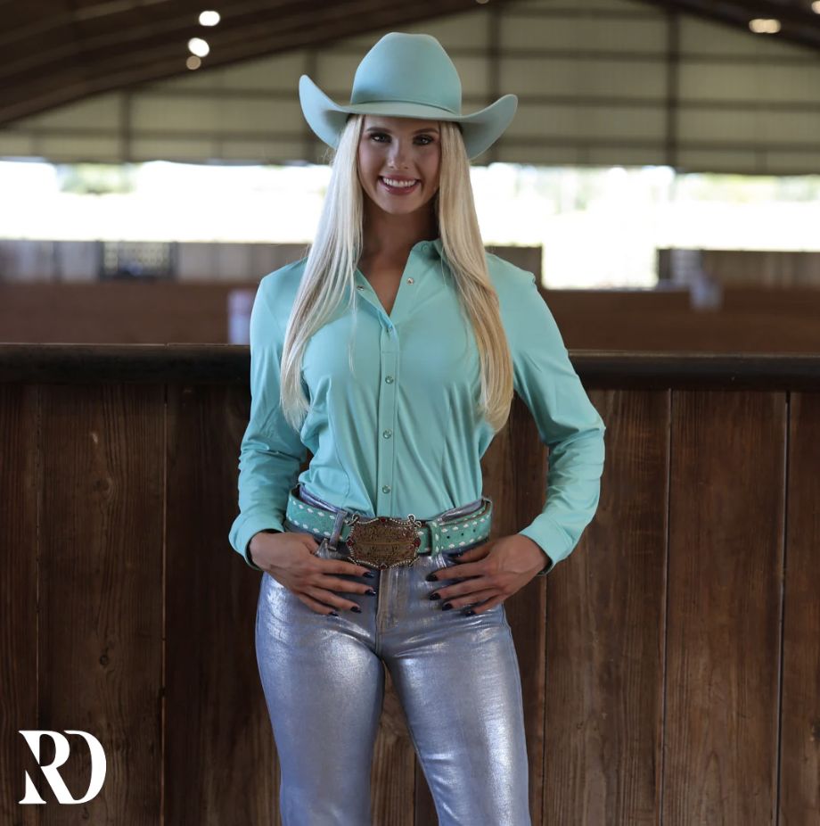 MINT PERFORMANCE RODEO SHIRT
