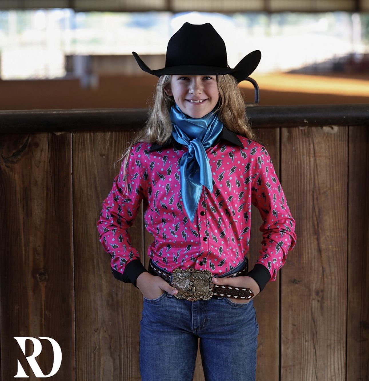 *YOUTH* BETTY BOLTS RODEO SHIRT