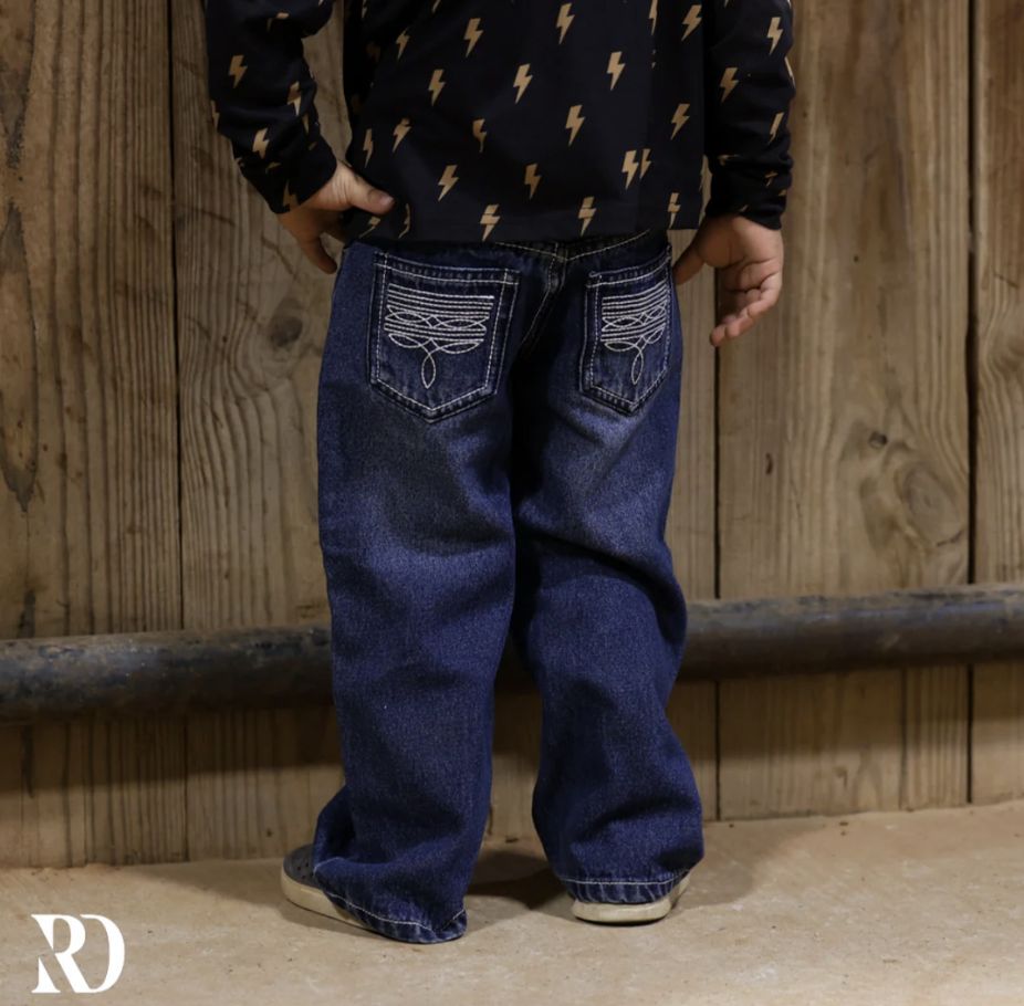 BAM BOOTCUT - DARK WASH TODDLER BOY DENIM
