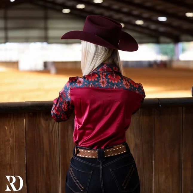 FIESTA SATIN PERFORMANCE RODEO SHIRT