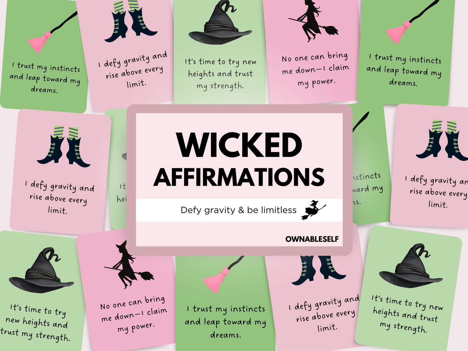 Wicked Affirmation Cards