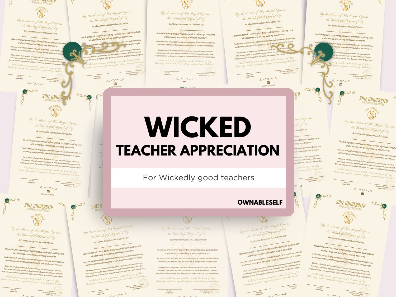 Wicked Teacher Appreciation Gift