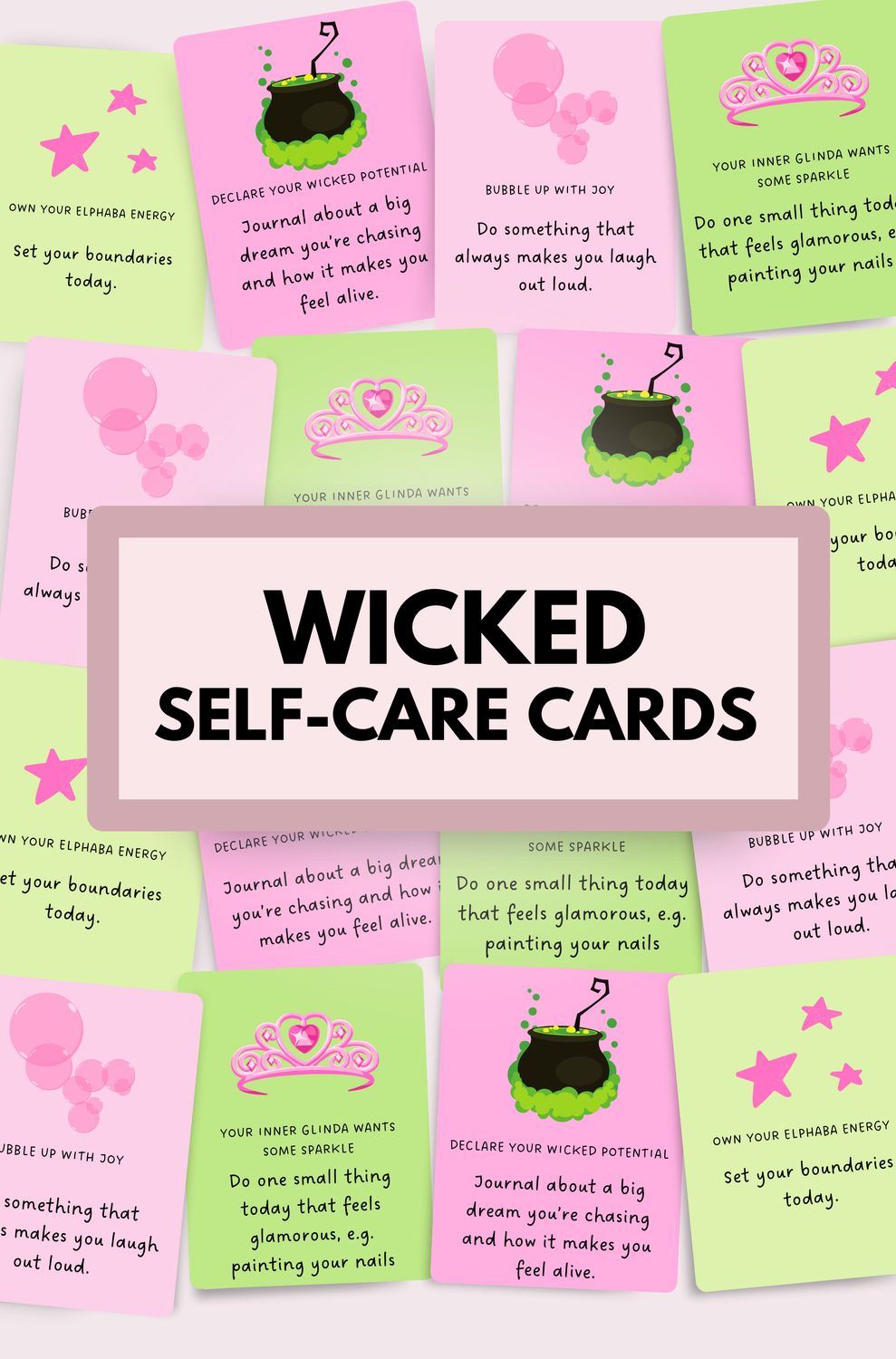 Wicked Self Care Cards