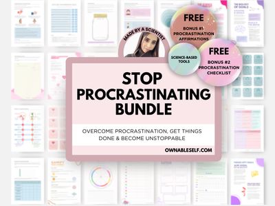Stop Procrastinating Bundle